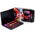 Popfeel Beauty 15 Colors Matte Lip Gloss Lipstick Cosmetic Makeup Palette Set. 