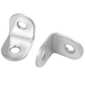 40Pcs 20mm x 20mm 90 Degree Shelf Support Corner Brace Angle Bracket.