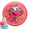 Flying Disk Toy Beach Flying Disk Cute Flying Disk Outdoor Garden Beach Game Outside Toy Cartoon Flying Disc For Kids Boys. 