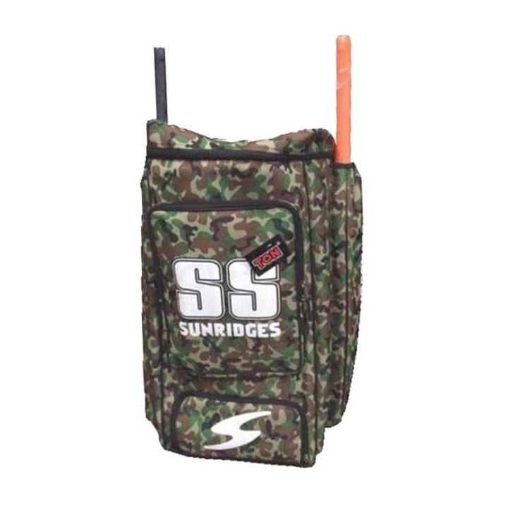 SS Camo Duffle Cricket Kit Bag - Army Printed