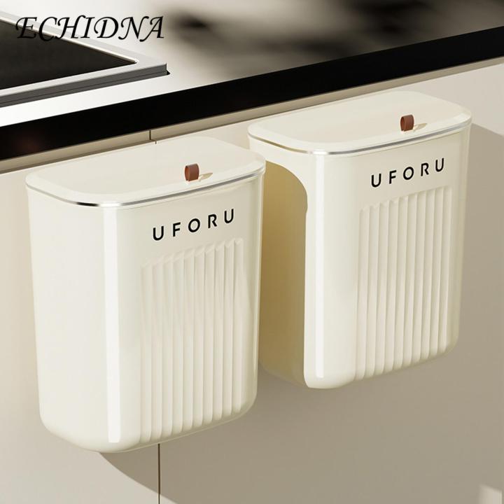ECHIDNA Garbage Basket Punching Free Kitchen Recycling Hanging Garbage Basket