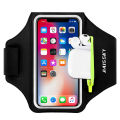 HAISSKY Running Sport Armbands For iPhone 15 14 13 12 11 Pro Max 14 Plus Samsung S23 Ultra Zipper Arm Bag Case For AirPods Pro 3. 