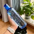 500/700ml Transparent Plastic Water Bottle With Time Marker Creative Large Capacity Leakproof Drink Cups Gym Sport Water Bottles. 