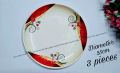 Melamine Plate/Classic Plate Set- 3 Pieces Set. 