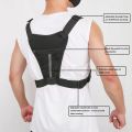 Sports Chest Bag Water Resistant Lightweight Front Chest Pack Running Vest Bag With Built-In Phone Holder Extra Storage.