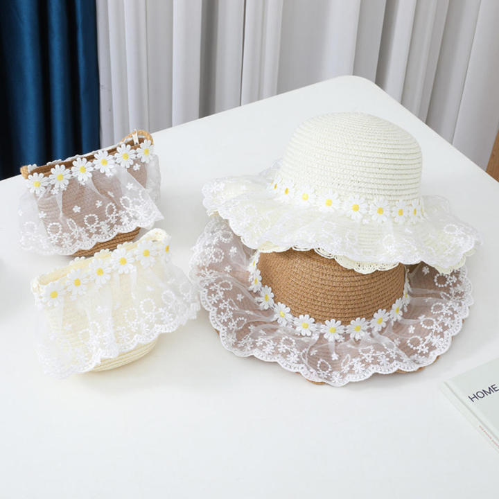 Straw%20Material%20Kids%20Beach%20Set%20Stylish%20Adjustable%20Size%202%20Piece%20Girls%20Straw%20Hat%20Lightweight%20Lace%20Detail%20Summer%20Hat%20Bag%20Combo%20for%20Outdoor%20Activities%20Beachwear%20Summer%20Travel%20Sun%20Safety%20Girl%E2%80%99s%20-%20Image%208