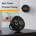 Magnetic Kitchen Timer LED Digital Timer Manual Countdown Timer Alarm Clock Cooking Shower Study Fitness Stopwatch Time Master. 