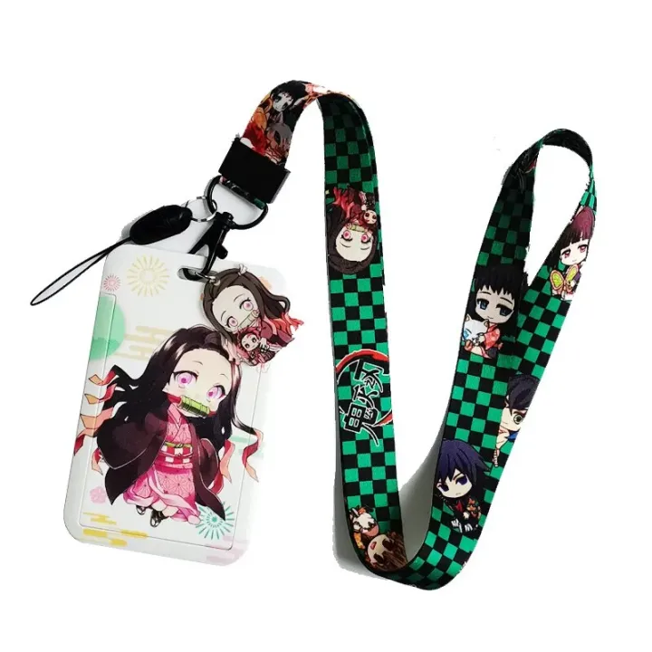 New%20Demon%20Slayer%20Anime%20Card%20Cases%20Card%20Lanyard%20Key%20Lanyard%20Cosplay%20Badge%20ID%20Cards%20Holders%20Neck%20Straps%20Keychains%20Kamado%20Nezuko%20-%20Image%206