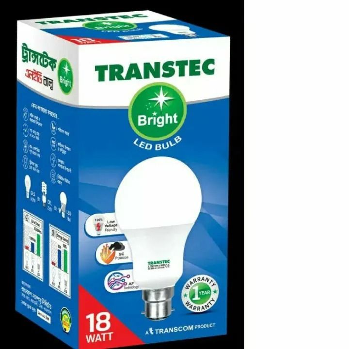 Transtec%20Bright%20LED%20Bulb%2018%20Watt%20(%20Pin%20Type%20)%20-%20Image%204