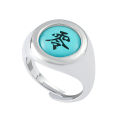 (New) anime Naruto akatuki ring haringan Itachi Auke Deidara Obito Ninja uniex Halloween Coplay acceory gift. 