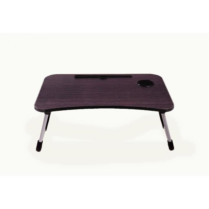Portable desk folding laptop table
