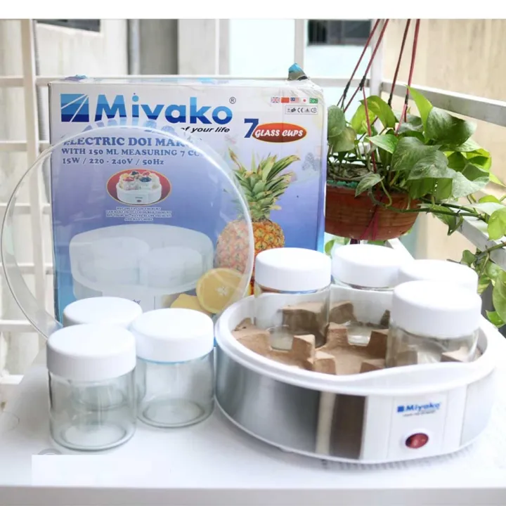 Miyako%20XJ-10101%20Automatic%20Electric%20Doi%20Maker,Yogurt%20Maker%20with%207%20jar%20-%20Image%204