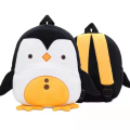 10x11 Inches Toddler Plush Penguins Backpack Cute Baby Backpacks for Boy Girl Mini Backpack Preschool Baby Schoolbag. 