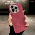 HOCE Luxury Suede Leather Phone Cases For iPhone 11 12 13 14 15 16 17 Pro Max X XR XS Max 8 7 16 Plus Case Ultra Thin Slim Soft Cover. 