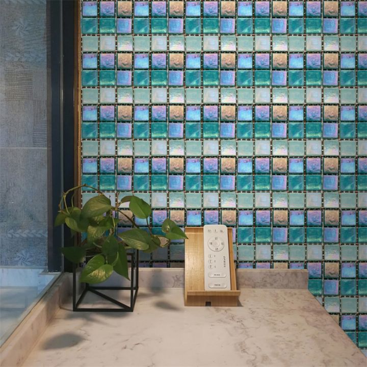 10/20/30%20Pc%203d%20Self-adhesive%20Metal%20Mosaic%20Tile%20Backsplash%20For%20Kitchen%20Bathroom%20Stove%20Walls%20Waterproof%20Home%20Decoration%20Sticker%20-%20Image%206