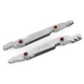 2Pcs Thread Gauge 60° Imperial 55° 20 Blades Screw Pitch Measuring NDE.