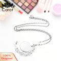 (New)12 Contellation Half Moon Zodiac ign Atrology Horocope Pendant Necklace.