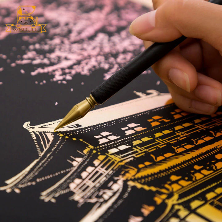 Scratch%20Paper%20Magic%20Painting%20Kit%20Art%20Night%20Scene%20World%20Landmarks%20Scenery%20Drawing%20Toy%20with%20Pen%20Crafts%20Card%20Game%20Child%20Adult%20Gifts%20-%20Image%202