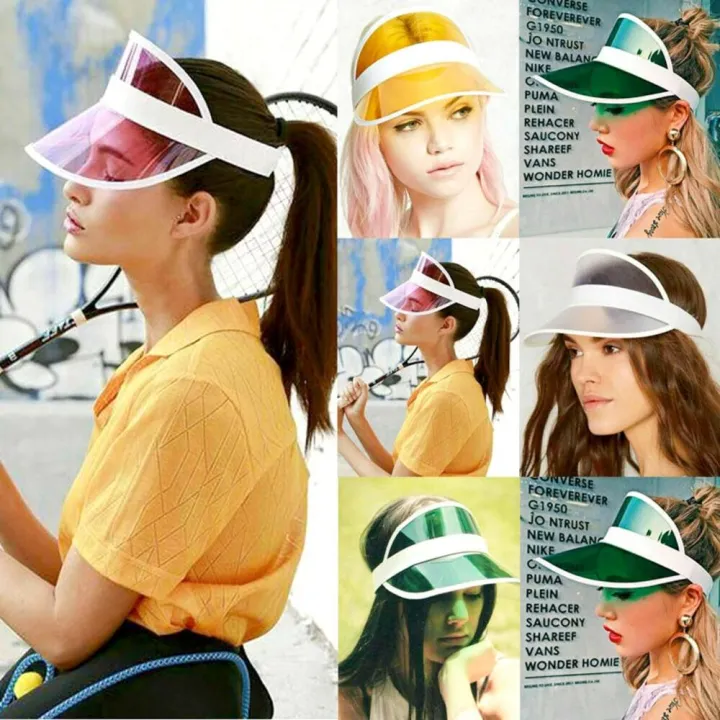 PVC%20material%20Sun%20hat%20Adjustable%20Anti-UV%20Baseball%20cap%20Transparent%20hat%20for%20Outdoor%20activities%20Beachwear%20Sun%20protection%20Children's%20sunscreen%20Daily%20wear%20Unisex%20Summer%20-%20Image%203
