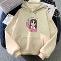 Ayumu Kasuga Osaka anime hoodie women fashion cartoon kawaii/cute long-sleeved sweatshirt autumn/winter manga/comic fleece print. 