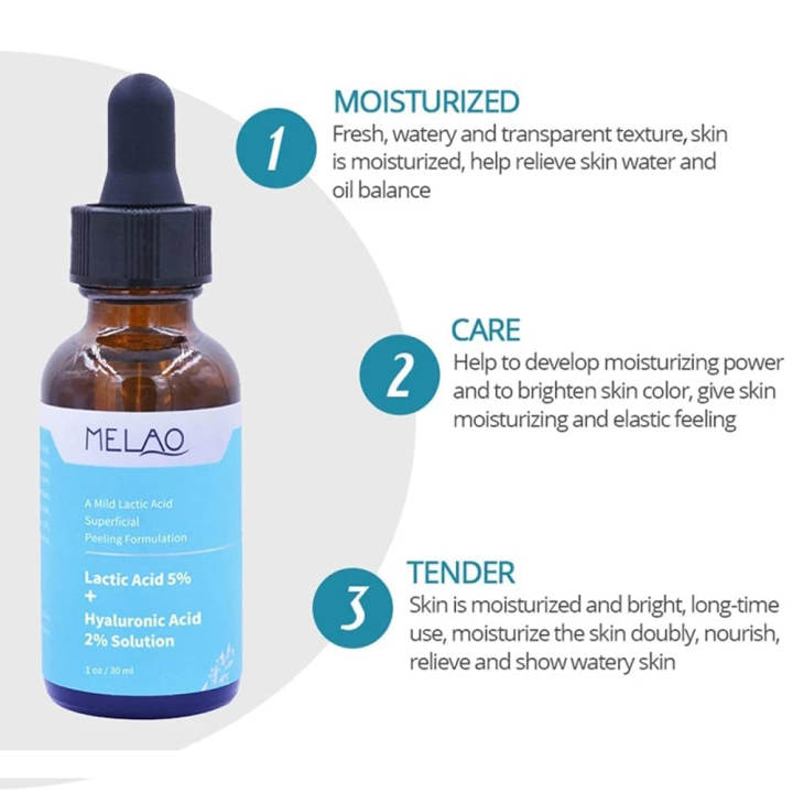 Melao%20Lactic%20Acid%205%25%20+%20Hyaluronic%20Acid%202%25%20Solution%20-%2030ml%20-%20Image%203