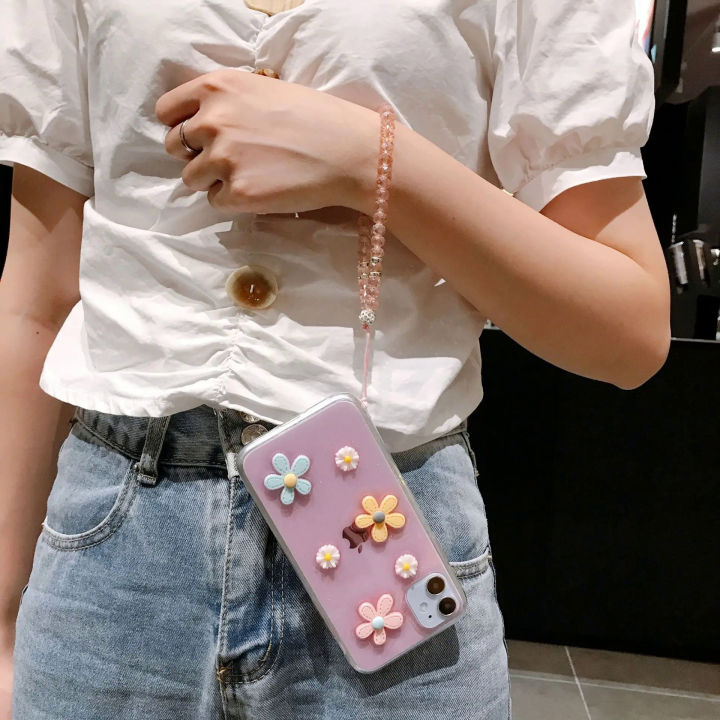 Girl%20lovely%20flower%20transparent%20phone%20case%20for%20iPhone%206%207%20plus%208%20se%20Pro%2011%2012%2013%20mini%20Promax%2011pro%20floral%20pink%20white%20back%20cover%20-%20Image%202