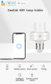 (New)Aube ewelink WiFi Mart light bulb adapter E27 LED lamp holder BAE ac90-250v wirele voice control Alexa Google Home ailer. 