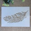 Stencil for Wall & Fashion Painting Template 10 by 8 inch..
