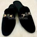 Stylish Velvet Half Shoes For men. 