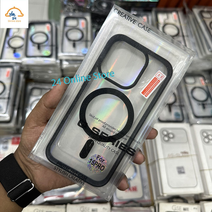 Q-Series for Apple iPhone 15 Pro Phone case Compatible with