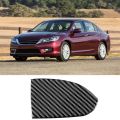 SRIWEN Carbon Fiber Console Keyhole Side Cover Trim Sticker for Accord 9Th 2013-2016 Accessories. 