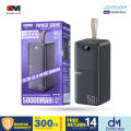 Remax RPP-117 Piloteer Series 50000mAh 27W Fast Charging (PD 27W+QC 22.5W) Power Bank - Black.