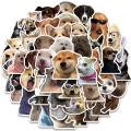 10/30/50pcs Kawaii Cat Dog Funny Animal Meme Stickers Cute Decals Decoration DIY Skateboard Scrapbook Laptop Fridge Car Kids Toy.