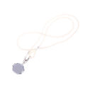 Fashion Long Necklace With Big Mirror Heart Pendant Women 2024 New Statement Pearl Shoulder Chain Personality Jewelry Wholesale.