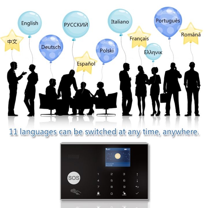 TUGARD%20G34%20Tuya%20433MHz%20Wireless%20Accessories%20WIFI%204G%203G%20Home%20Security%20Alarm%20System%2011%20Languages%20Burglar%20Host%20APP%20Remote%20Control%20-%20Image%203