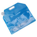 Collapsible Water Bag 10L Silicone Folding Water Bag for Camping. 