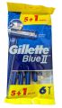 Gillette Blue 2 Razor 6pcs Germany. 