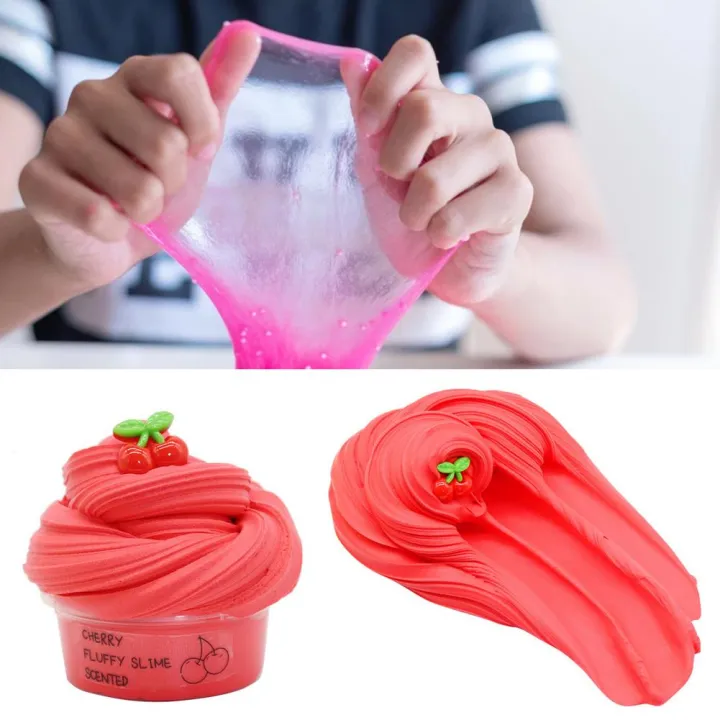 Slime%20Toy%20Stress%20Relief%20Scented%20Slime%20Fluffy%20Safe%2060ml%20Silme%20Mud%20with%20Charm%20Fruit%20Cherry%20for%20Boys%20-%20Image%208