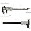 0-150mm Digital Vernier Caliper High Strength Plastic Caliper Electronic Measuring Tools. 