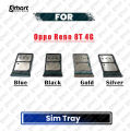 OPPO Reno 8T 4G / 5G Sim Card Tray + SD Card Slot Holder | Sim Ejector Pin Replacement | CPH2481 CPH2505 | Exact Fit.
