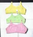 Authentic Girlswear Semis Bra 3 Pieces comfortable cotton Semis Bra Slim Strap Genji for Women and Girls.