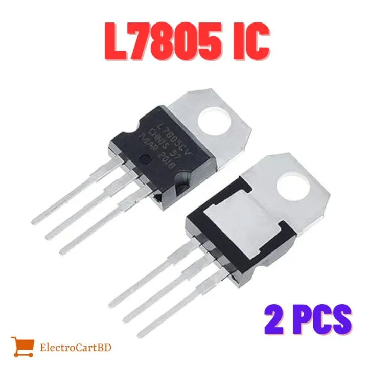2PCS-%20A%20Class%20LM7805%20L7805CV%205V%201.5A%20Voltage%20Regulator%20IC%203%20Pin%20Package%20Fixed%205V%20Positive%20Voltage%20Regulator%20IC%20-%20Image%205