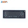 ZUOYA GMK67 customized Mechanical keyboard kit hot-swappable Bluetooth 2.4G Wireless RGB Backlit Gasket Structure keyboard 3-mod. 