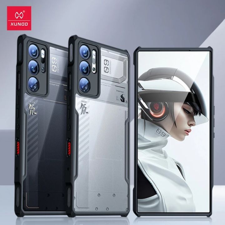 Shockproof Transparent Soft Case For ZTE Nubia Red Magic 9 Pro / 9 Pro+ – 8 Airbags