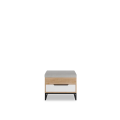 Storage Bench Shoe Rack with Side Seater & Drawer – Multipurpose Cabinet Stool for Entryway.