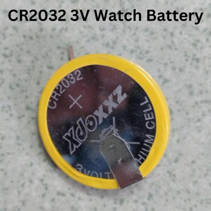 2Pcs- CR2032 Battery 3V CR2032 Watch Battery CR2032 Button Cell Battery CR2032 Coin Cell Battery CR2032 Lithium Cell Battery 3V Battery For Watch