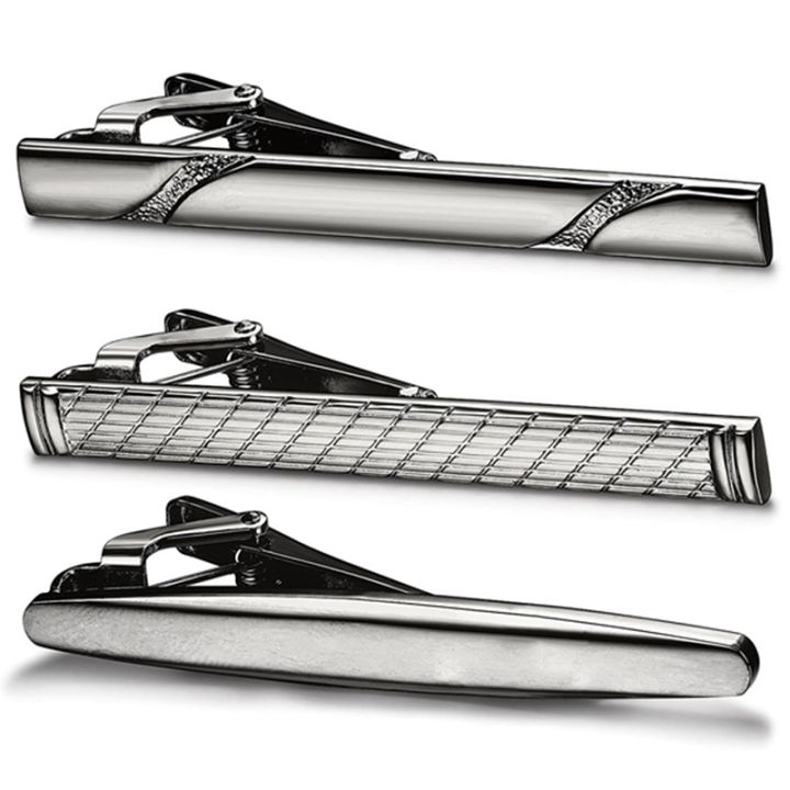 3%20Pcs%20Tie%20Clips%20for%20Men%20Tie%20Bar%20Clip%20Set%20for%20Regular%20Ties%20Wedding%20-%20Image%203