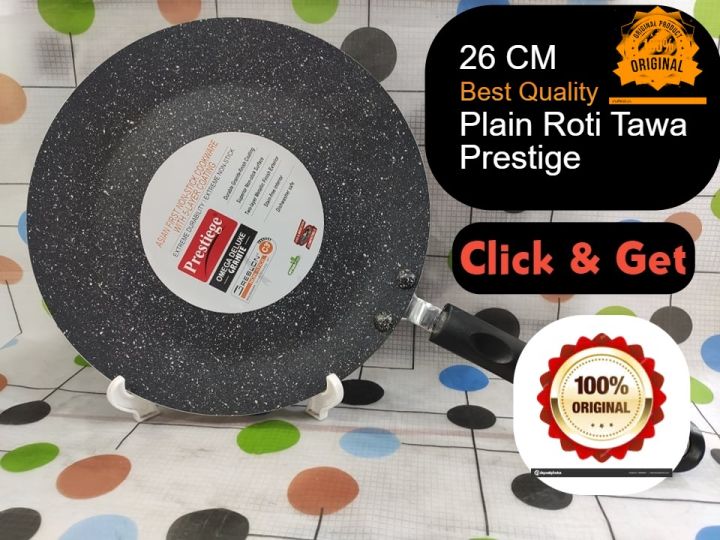 Granite Roti Prestidge ruti tawa 26 Cm 5 layer Marble Coating granite non Stick ...