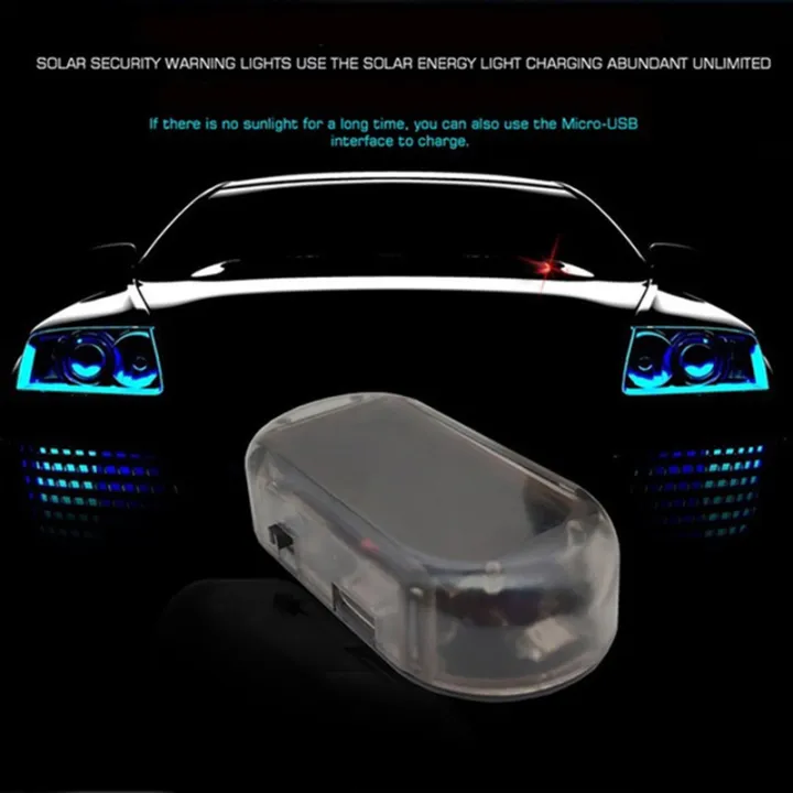 1%20Pc%20Universal%20Car%20Solar%20Power%20Alarm%20Lamp%20Security%20System%20Flash%20Blinking%20Anti-Theft%20Caution%20LED%20Light%20-%20Image%204