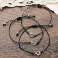 3 Pcs/Set Friendship Card Bracelets Long Distance Relationship Promise Bracelet Party Birthday Gift for Best Friends Sisters. 